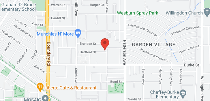 map of 5089 INMAN AVENUE